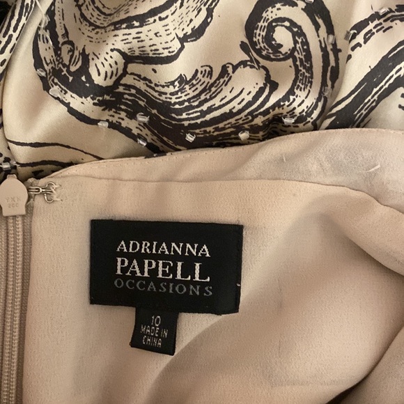 Adrianna Papell Silk Halter Dress - Picture 4 of 4